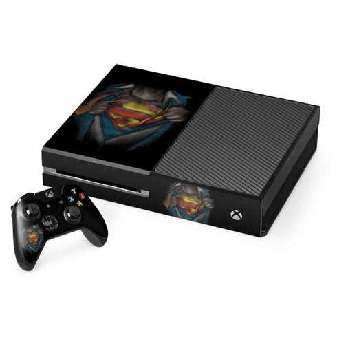 DC Comics Superman Pastel Art Xbox One Console and Controller Bundle Skin