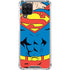 DC Comics Superman Vintage Chest Galaxy A12 Clear Case