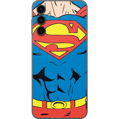 DC Comics Superman Vintage Chest Galaxy A14 5G Skin