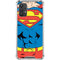 DC Comics Superman Vintage Chest Galaxy A32 5G Clear Case