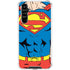 DC Comics Superman Vintage Chest Galaxy A54 5G Clear Case