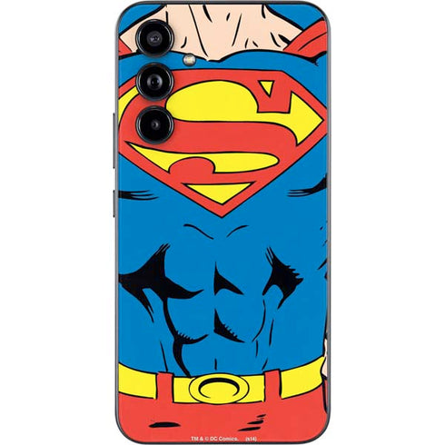 DC Comics Superman Vintage Chest Galaxy A54 5G Skin