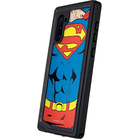 DC Comics Superman Vintage Chest Galaxy Note 10 Waterproof Case
