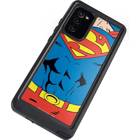 DC Comics Superman Vintage Chest Galaxy Note20 5G Waterproof Case