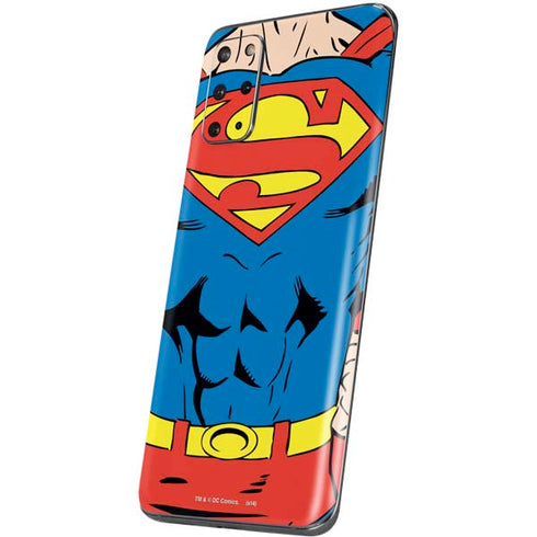 DC Comics Superman Vintage Chest Galaxy S20 Plus Skin