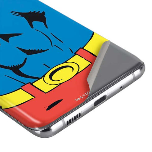 DC Comics Superman Vintage Chest Galaxy S20 Plus Skin