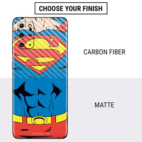 DC Comics Superman Vintage Chest Galaxy S20 Plus Skin