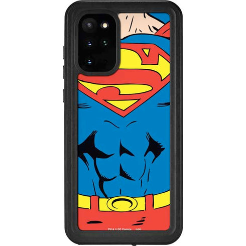 DC Comics Superman Vintage Chest Galaxy S20 Plus Waterproof Case