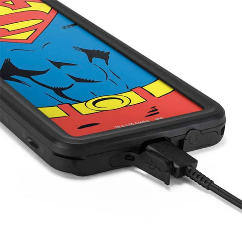 DC Comics Superman Vintage Chest Galaxy S20 Plus Waterproof Case
