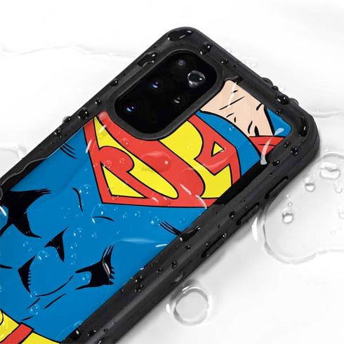 DC Comics Superman Vintage Chest Galaxy S20 Plus Waterproof Case