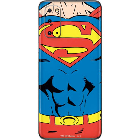 DC Comics Superman Vintage Chest Galaxy S20 Skin