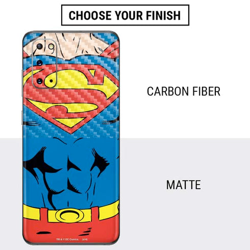 DC Comics Superman Vintage Chest Galaxy S20 Skin