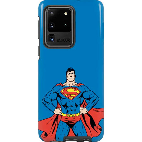 DC Comics Superman Vintage Chest Galaxy S20 Ultra 5G Pro Case