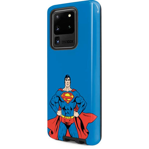 DC Comics Superman Vintage Chest Galaxy S20 Ultra 5G Pro Case