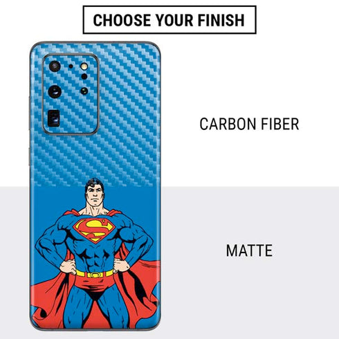 DC Comics Superman Vintage Chest Galaxy S20 Ultra 5G Skin