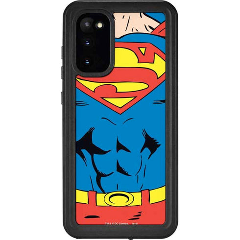 DC Comics Superman Vintage Chest Galaxy S20 Waterproof Case