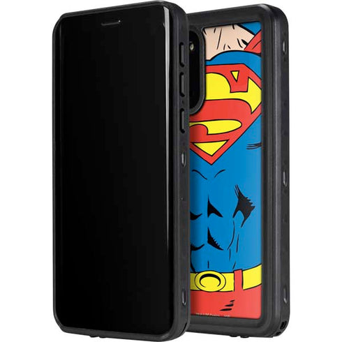 DC Comics Superman Vintage Chest Galaxy S20 Waterproof Case