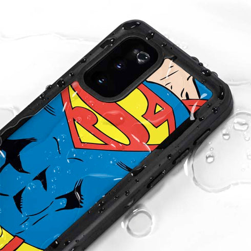 DC Comics Superman Vintage Chest Galaxy S20 Waterproof Case