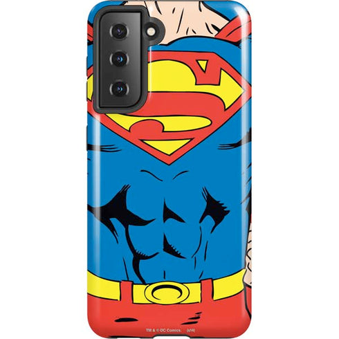 DC Comics Superman Vintage Chest Galaxy S21 5G Pro Case