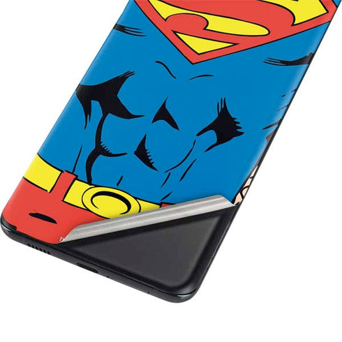 DC Comics Superman Vintage Chest Galaxy S21 5G Skin