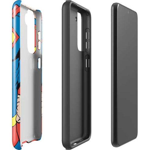 DC Comics Superman Vintage Chest Galaxy S21 FE Pro Case