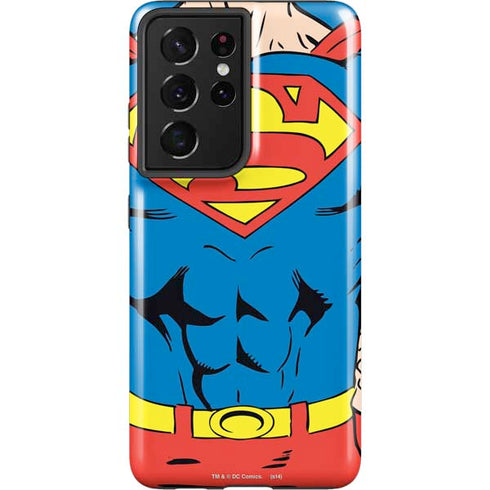 DC Comics Superman Vintage Chest Galaxy S21 Ultra 5G Pro Case
