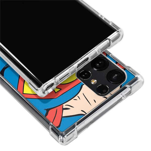DC Comics Superman Vintage Chest Galaxy S22 Ultra Clear Case