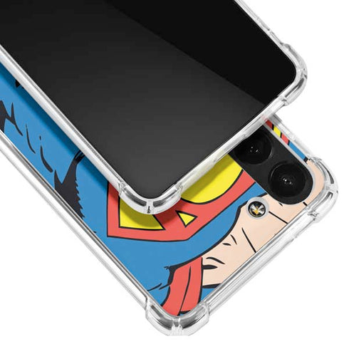 DC Comics Superman Vintage Chest Galaxy S23 Clear Case