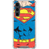DC Comics Superman Vintage Chest Galaxy S23 FE Clear Case