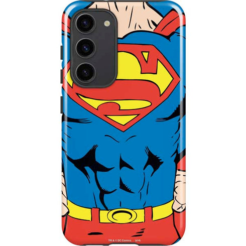DC Comics Superman Vintage Chest Galaxy S23 Plus Pro Case