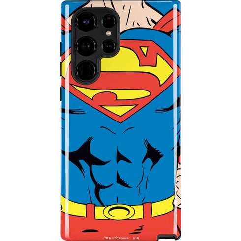 DC Comics Superman Vintage Chest Galaxy S24 Ultra Impact Case
