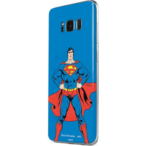 DC Comics Superman Vintage Chest Galaxy S8 Plus Skin