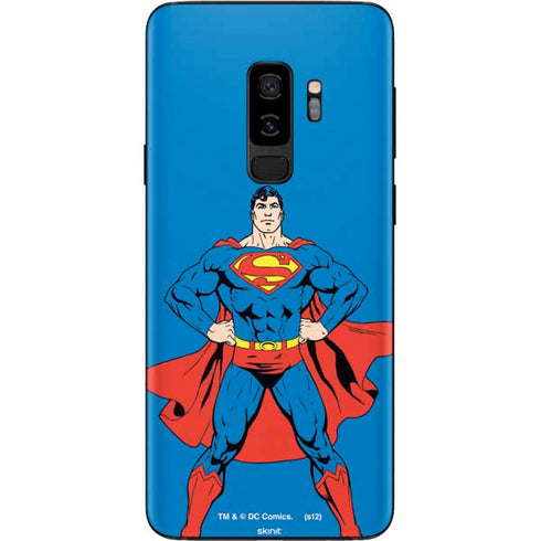 DC Comics Superman Vintage Chest Galaxy S9 Plus Skin
