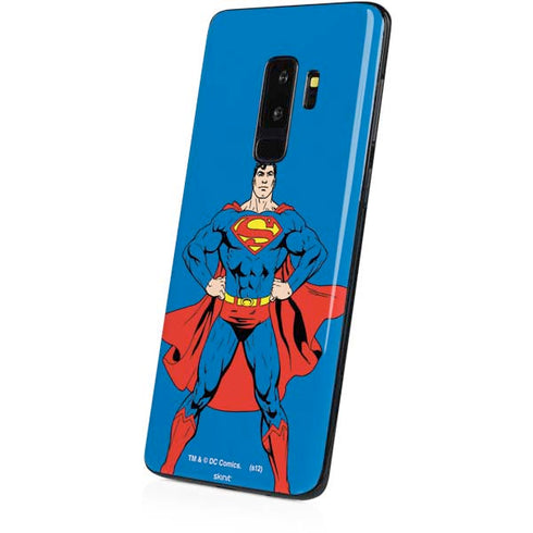 DC Comics Superman Vintage Chest Galaxy S9 Plus Skin