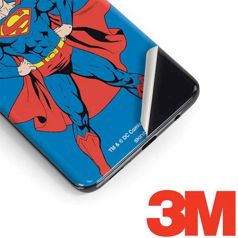 DC Comics Superman Vintage Chest Galaxy S9 Plus Skin