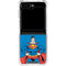 DC Comics Superman Vintage Chest Galaxy Z Flip5 5G Clear Case