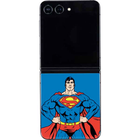 DC Comics Superman Vintage Chest Galaxy Z Flip5 5G Skin