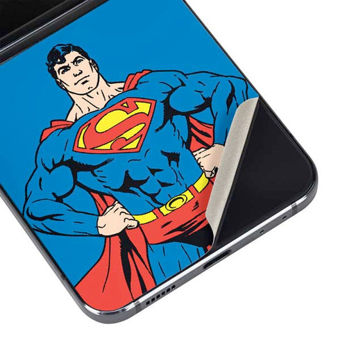 DC Comics Superman Vintage Chest Galaxy Z Flip5 5G Skin