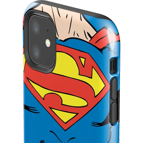 DC Comics Superman Vintage Chest iPhone 11 Impact Case