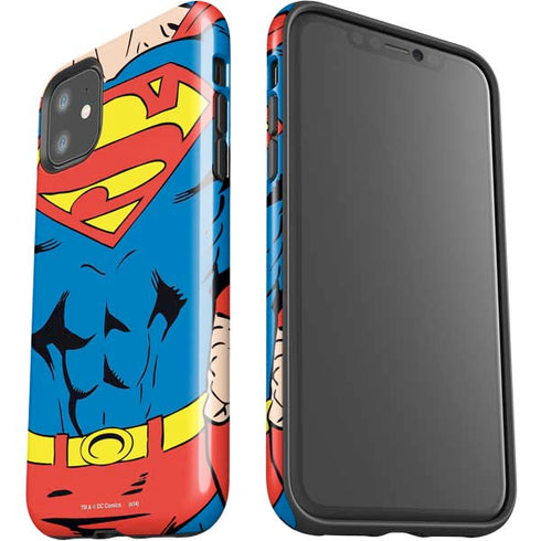 DC Comics Superman Vintage Chest iPhone 11 Impact Case