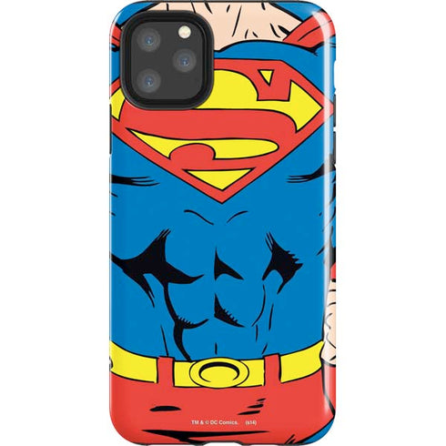 DC Comics Superman Vintage Chest iPhone 11 Pro Max Impact Case