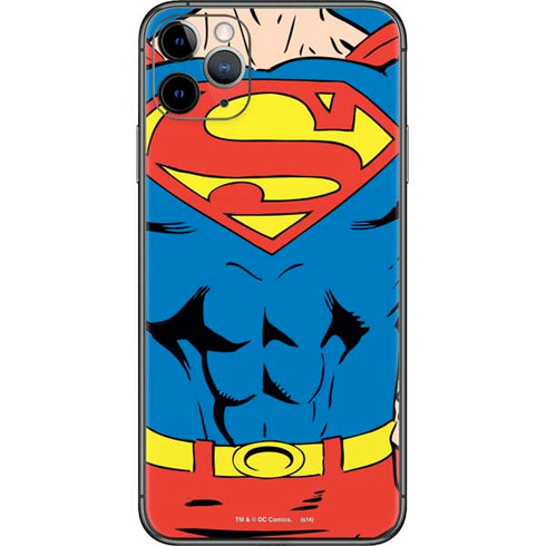 DC Comics Superman Vintage Chest iPhone 11 Pro Max Skin