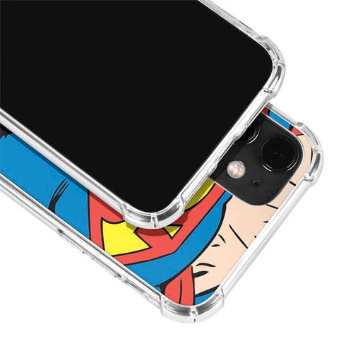 DC Comics Superman Vintage Chest iPhone 12 Clear Case