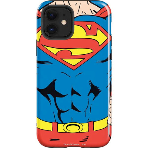 DC Comics Superman Vintage Chest iPhone 12 Impact Case