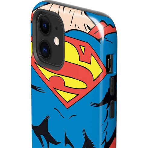 DC Comics Superman Vintage Chest iPhone 12 Impact Case