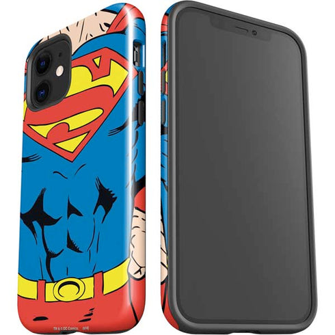 DC Comics Superman Vintage Chest iPhone 12 Impact Case