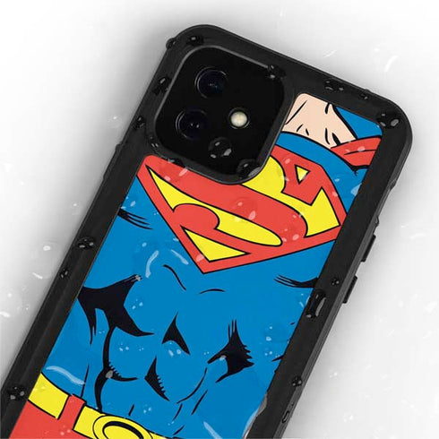 DC Comics Superman Vintage Chest iPhone 12 Mini Waterproof Case