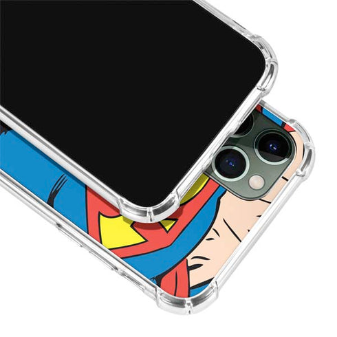 DC Comics Superman Vintage Chest iPhone 12 Pro Clear Case