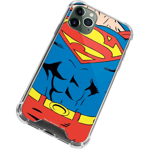 DC Comics Superman Vintage Chest iPhone 12 Pro Clear Case