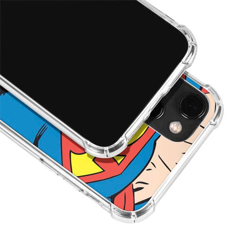 DC Comics Superman Vintage Chest iPhone 13 Mini Clear Case